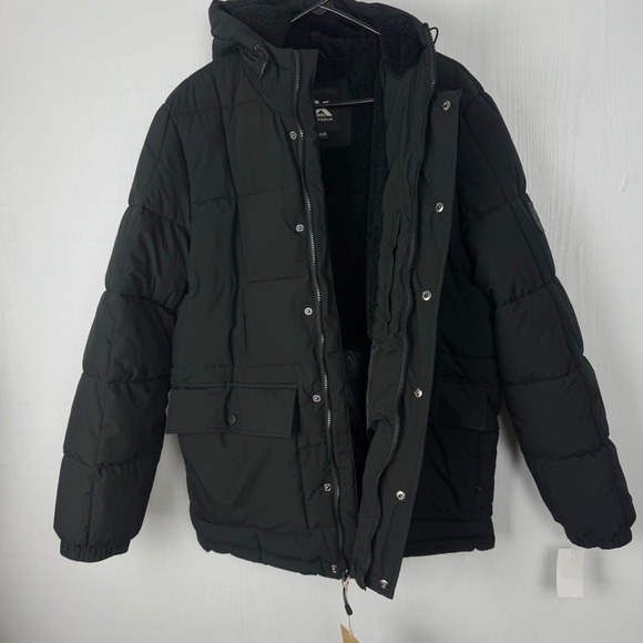 ZeroXposur Mens XL Black ThermoCloud Puffer Jacket Coat Water Wind Resistant - Picture 3 of 11